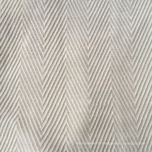 Tissu Bambou / Chanvre en Herringbone Pattern (QF13-0013)